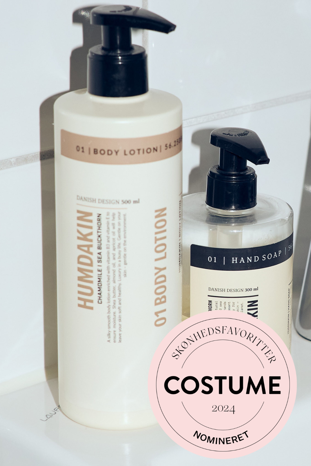 01 Body lotion, Chamomile and Sea Buckthorn - 500 ml.
